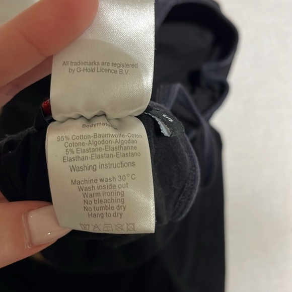 gsus sindustries black halter top with snake - Picture 5 of 5